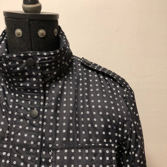 Stussy Girls Site M65 Jacket –Black/White - Picture 3 of 14